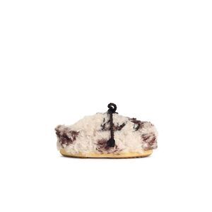 Moonboot 'Evx Curly' Mules With Cow Print In Faux Fur Women